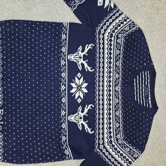 Polo Ralph Lauren Christmas Sweater - Picture 2 of 7